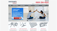 Desktop Screenshot of discountlandlord.co.uk